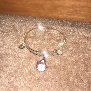 Alex and Ani Snowman Bracelet